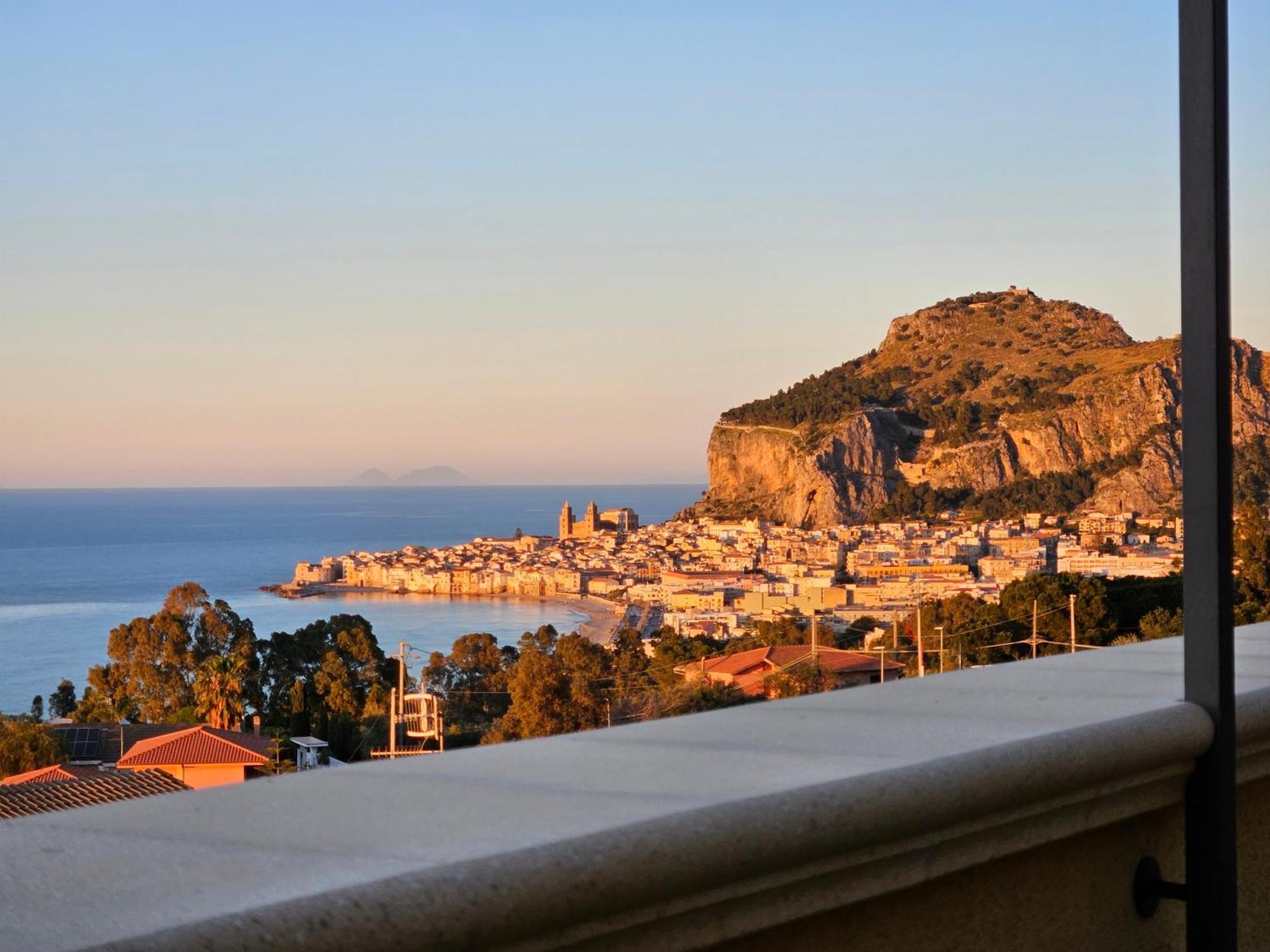 Casa Panoramica Santa Lucia Apartman Cefalù Kültér fotó
