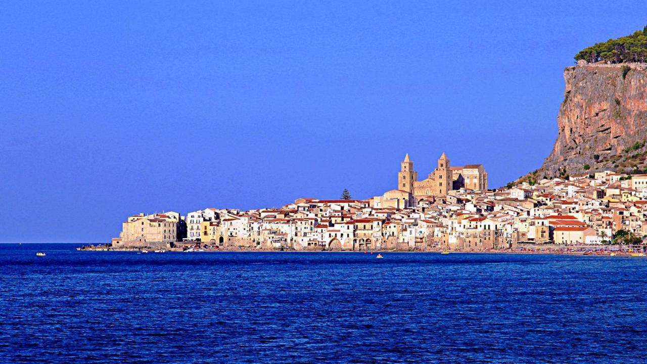 Casa Panoramica Santa Lucia Apartman Cefalù Kültér fotó