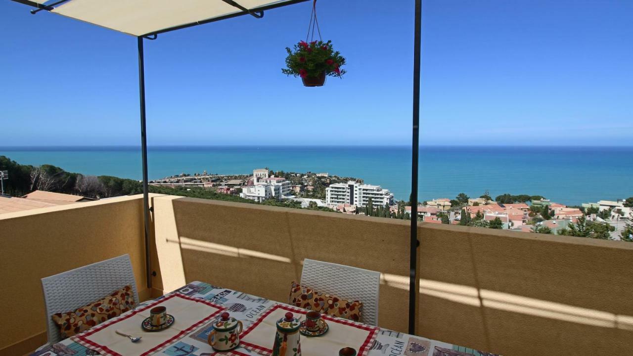 Casa Panoramica Santa Lucia Apartman Cefalù Kültér fotó